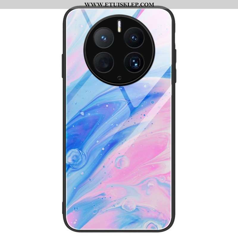 Etui do Huawei Mate 50 Pro Stylowe Szkło Hartowane Z Marmuru